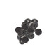 Flat Head Stud Rivets with Alloy Pins - Brass (Pack of 100)